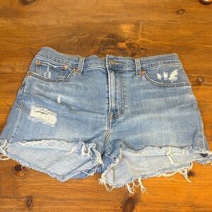 Levi’s Denim Distressed Women Shorts